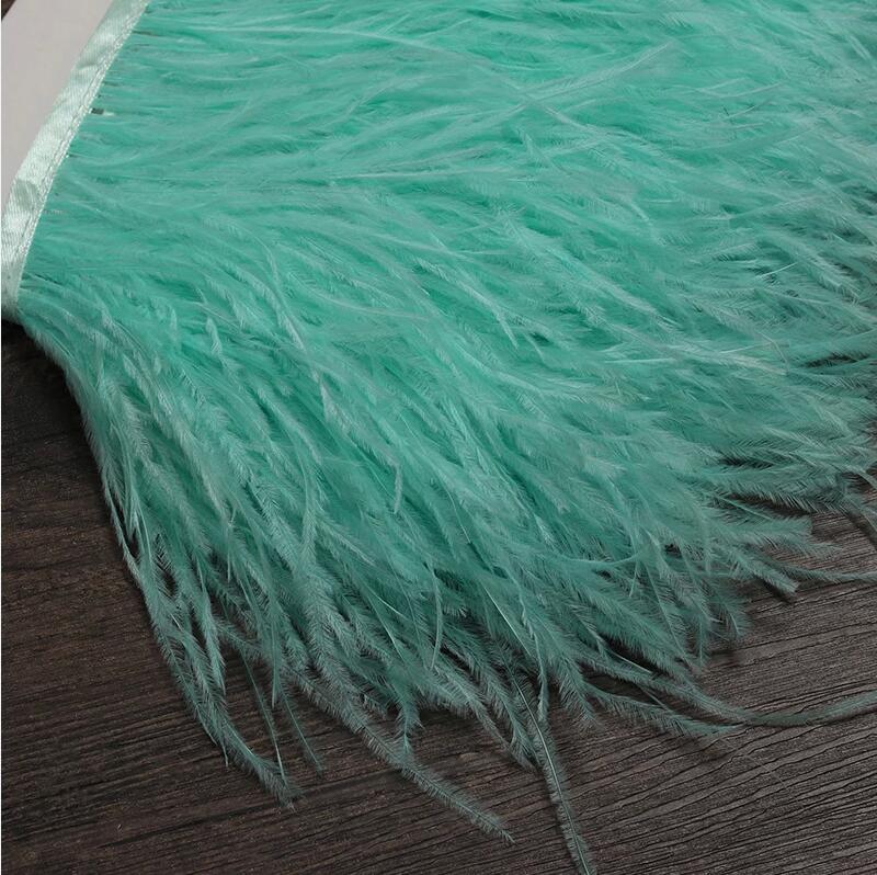 Feather Trim Marabou - 13-18CM 6M Lông Đà Điểu Viền