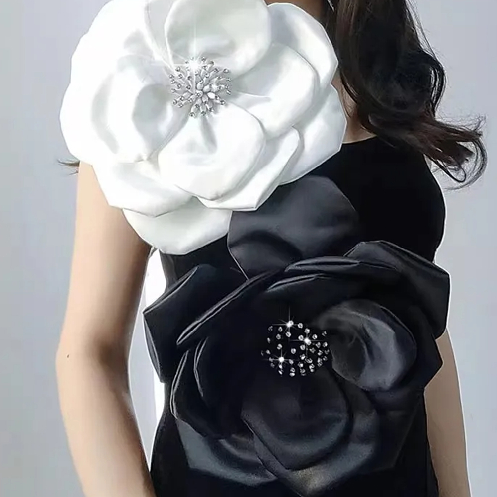 Applique Patch Flower - NEW 29cm 3D Big Flower Lace