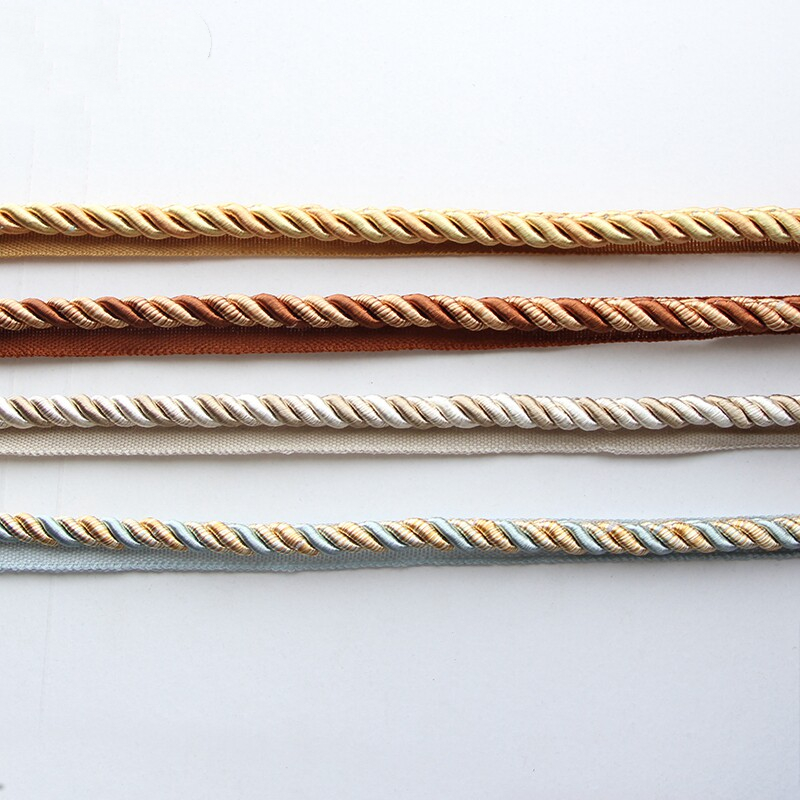 Cord Trim Twisted - 12.5m Twisted Flanged Piping Cord Trim