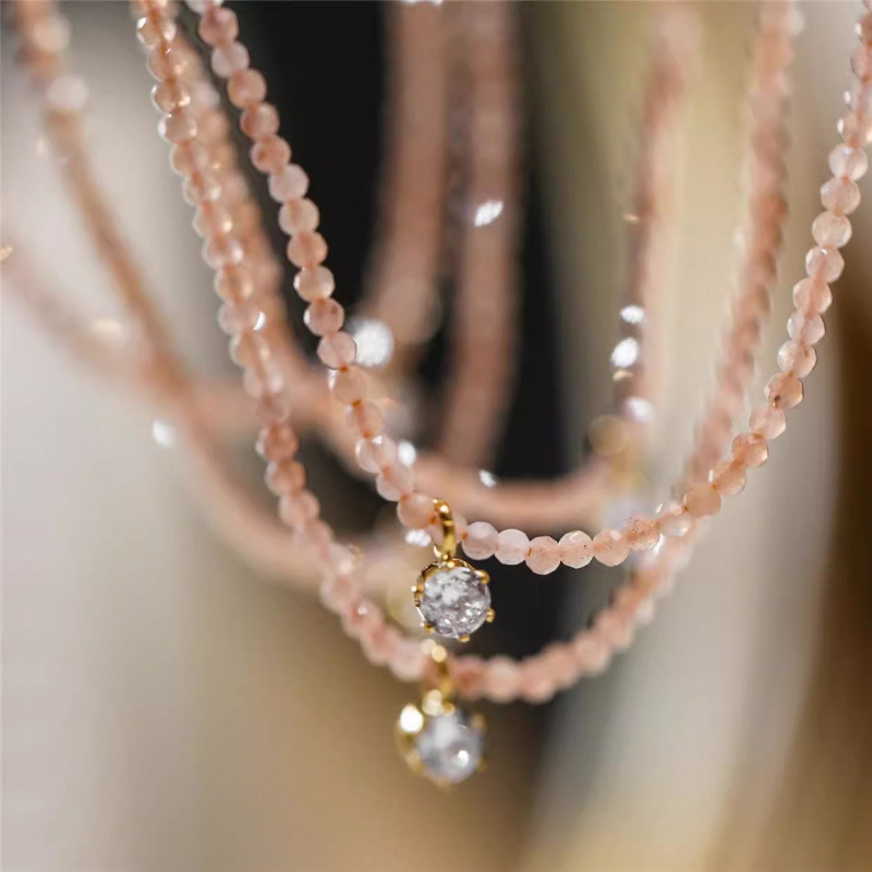 Pearl Trim Chain - Fashion Vintage Sexy Zircon Pendant Necklace