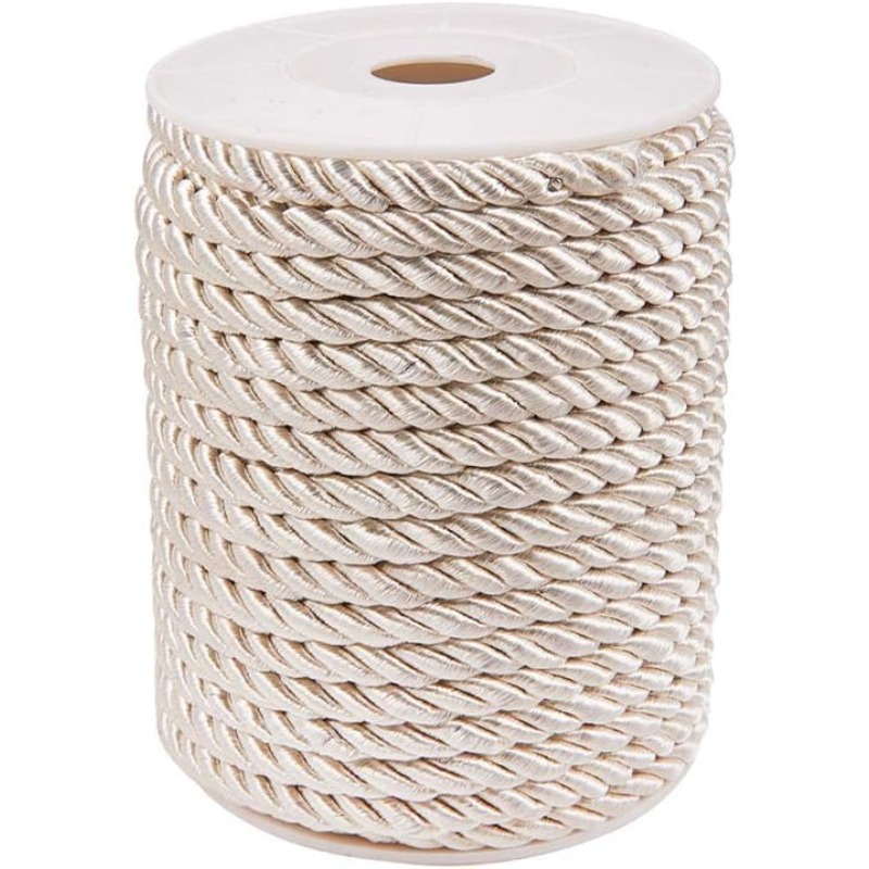 Cord Trim Twisted - About 50 Feet Craft Nylon Rope
