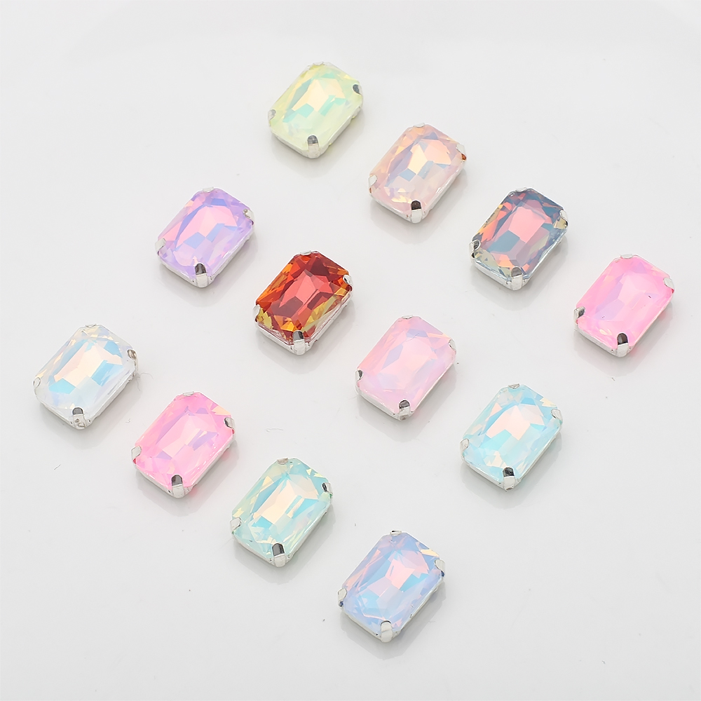 10 Pcs 10x14mm Sew On Rhinesto - đánh giá và giá Sew On Rhinestone
