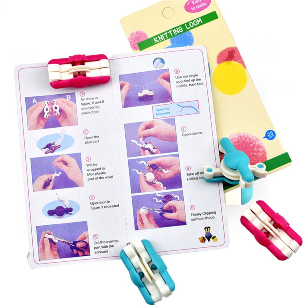 2pcs/lot Fashion Needle Craft  - đánh giá và giá Pom Pom Maker Tool
