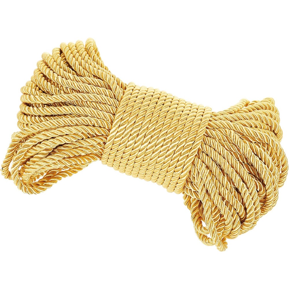 6mm Gold Cord 27 Yards Twisted - đánh giá và giá Cord Trim Twisted