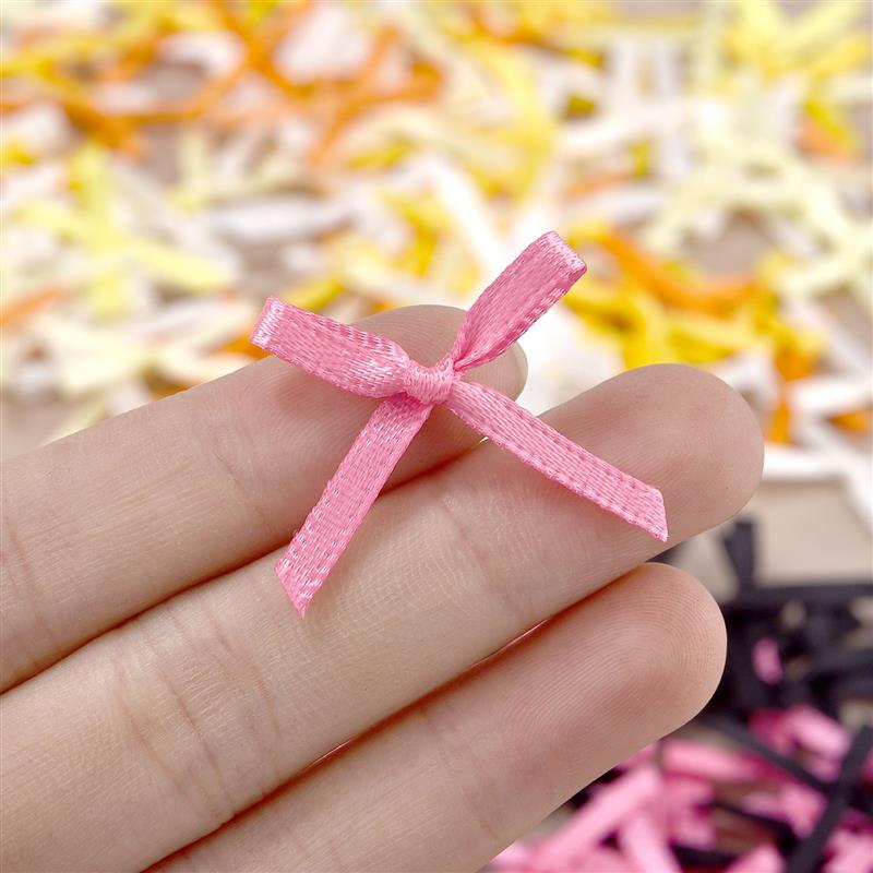 100Pcs 3mm Ribbons Mini Satin  - đánh giá và giá Christmas Craft Embellishment