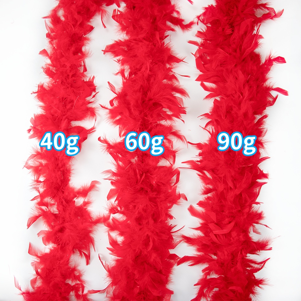 Red Marabou Feather Boa Trim F - đánh giá và giá Feather Trim Marabou