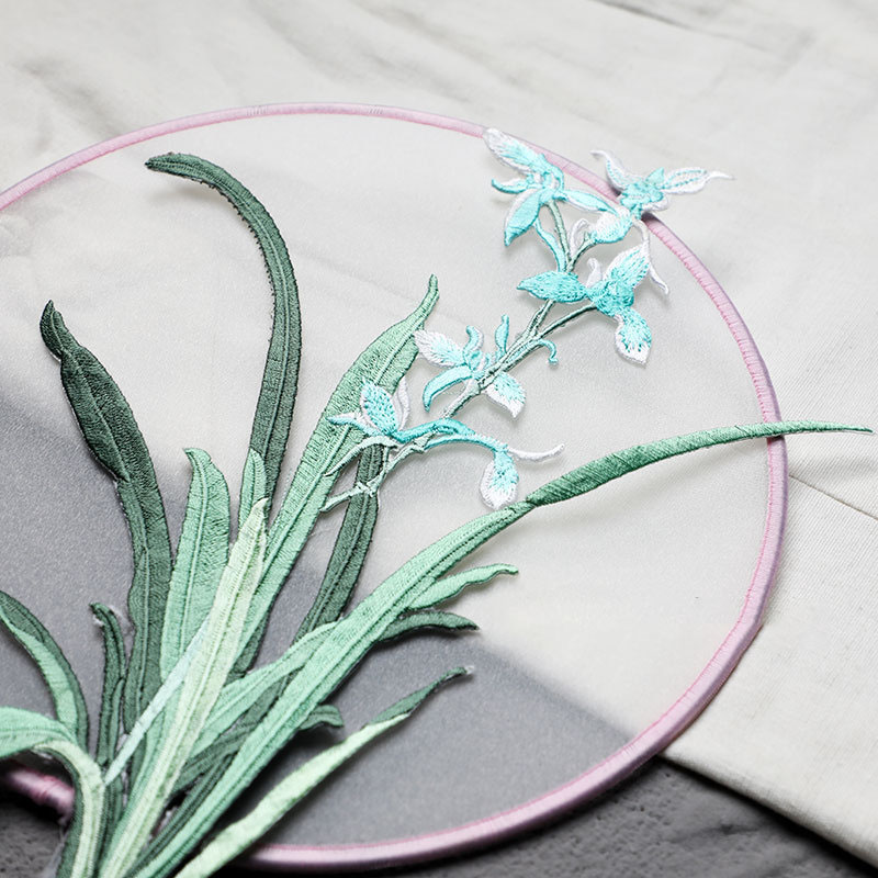 1 Piece Iron on Patch Embroide - đánh giá và giá Applique Patch Flower
