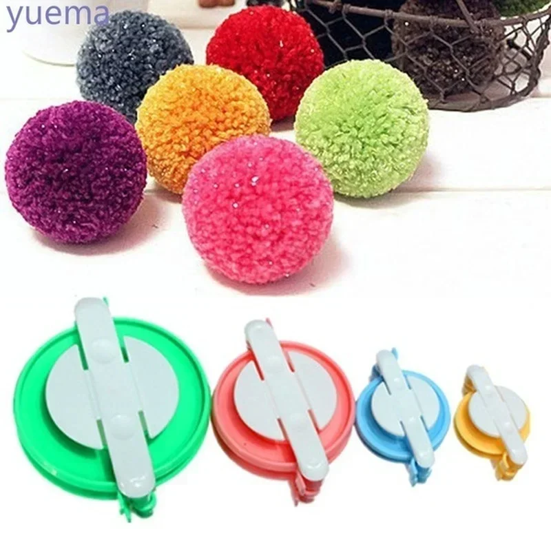 8PCS 4 Sizes Fluff Ball Weaver - đánh giá và giá Pom Pom Maker Tool