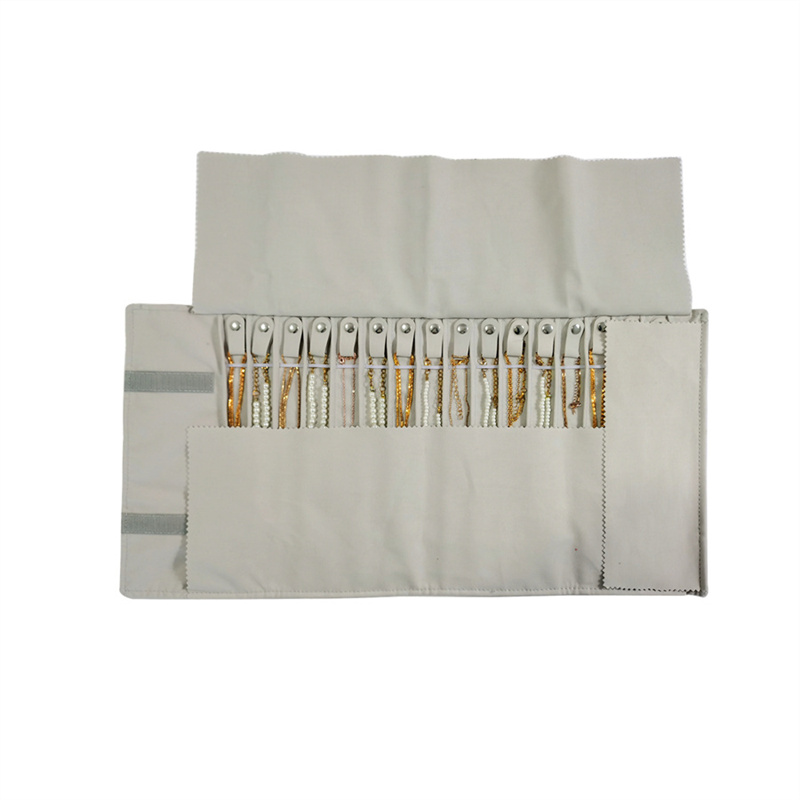 New Necklace Storage Roll Bag  - đánh giá và giá Velvet Ribbon Roll