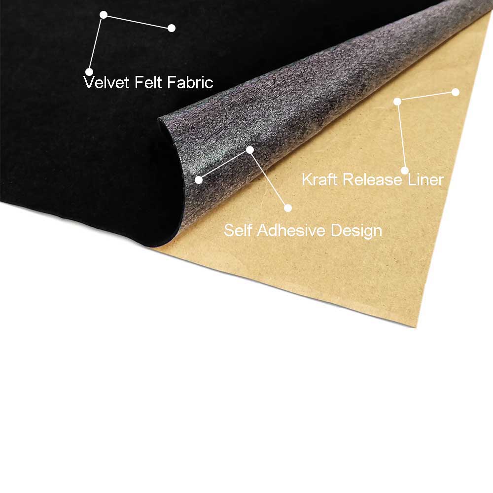 1 Roll 45 X 148cm Self-adhesiv - đánh giá và giá Velvet Ribbon Roll