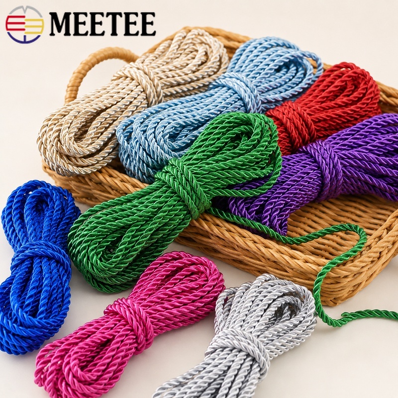 10/20M 5mm 3 Strand Twisted Ny - đánh giá và giá Cord Trim Twisted