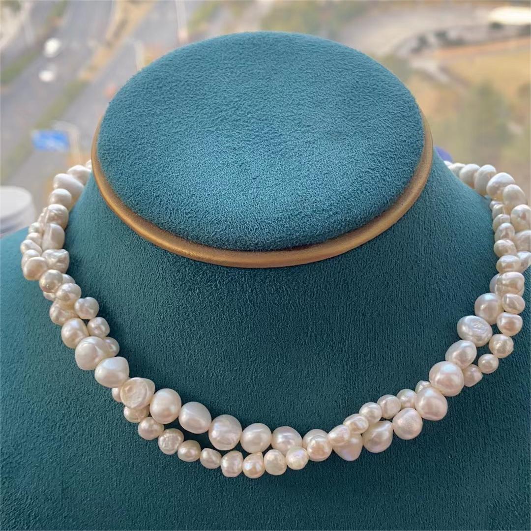 HENGSHENG Baroque Freshwater 5 - đánh giá và giá Pearl Trim Chain
