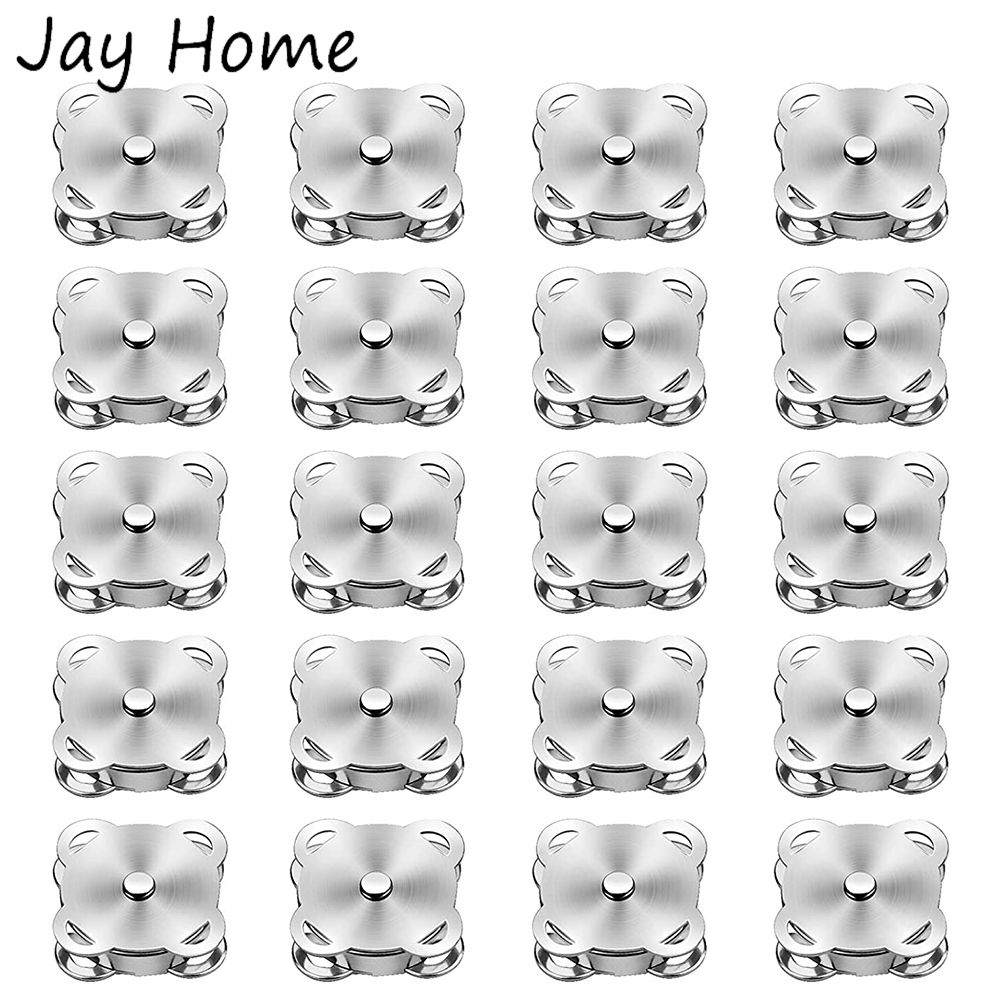 20 Sets Magnetic Button Metal  - đánh giá và giá Iron On Stud Set