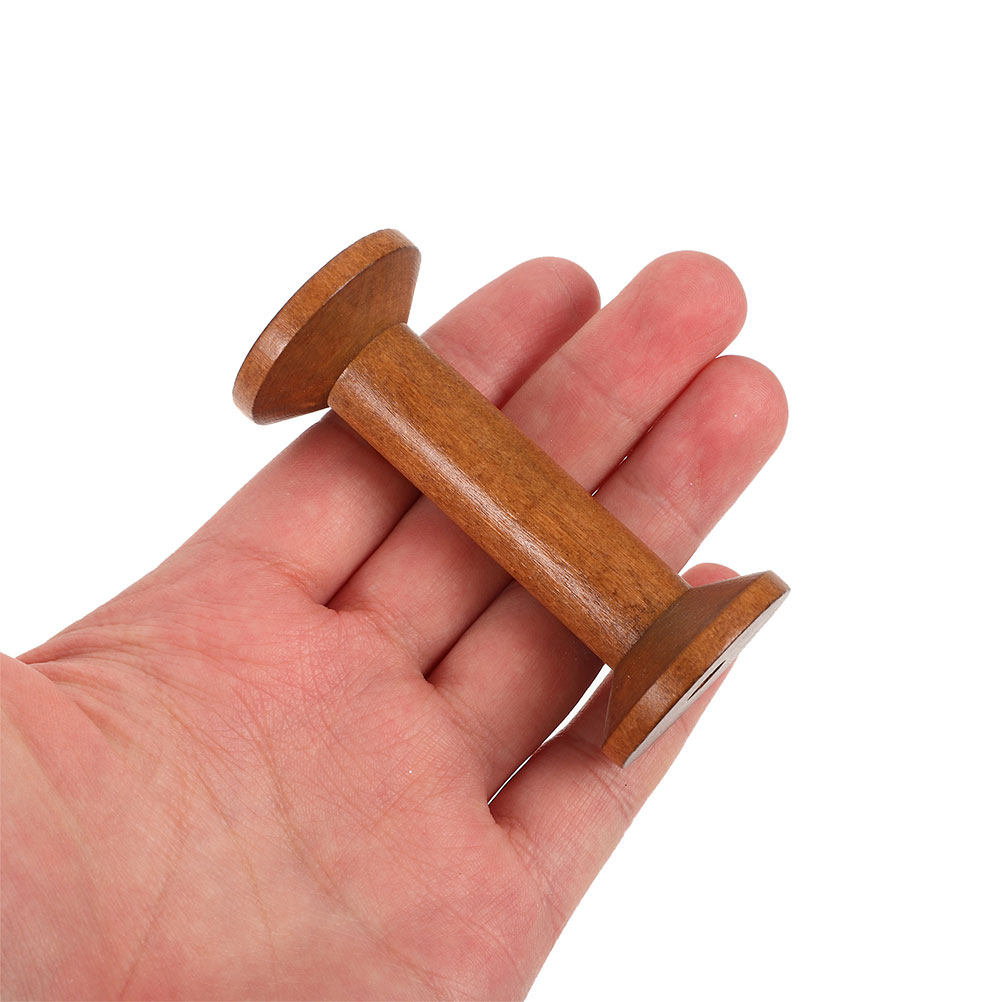 7Pcs Wooden Thread Spools Vint - đánh giá và giá Embroidery Craft
