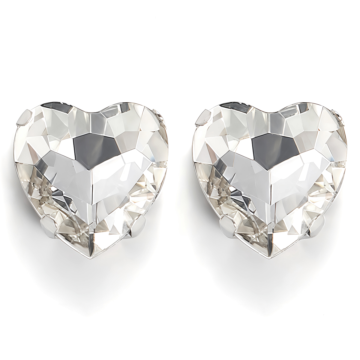 Heart Shape Glass Rhinestones  - đánh giá và giá Sew On Rhinestone
