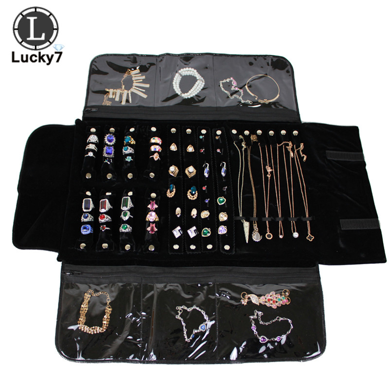 Portable Zipper Velvet Jewelry - đánh giá và giá Velvet Ribbon Roll