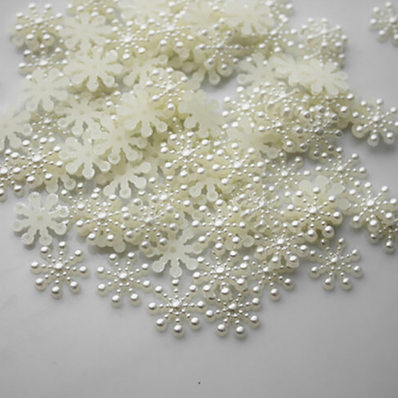 Bộ 100 Ngọc Trai Nhựa Bông Tuy - đánh giá và giá Christmas Craft Embellishment