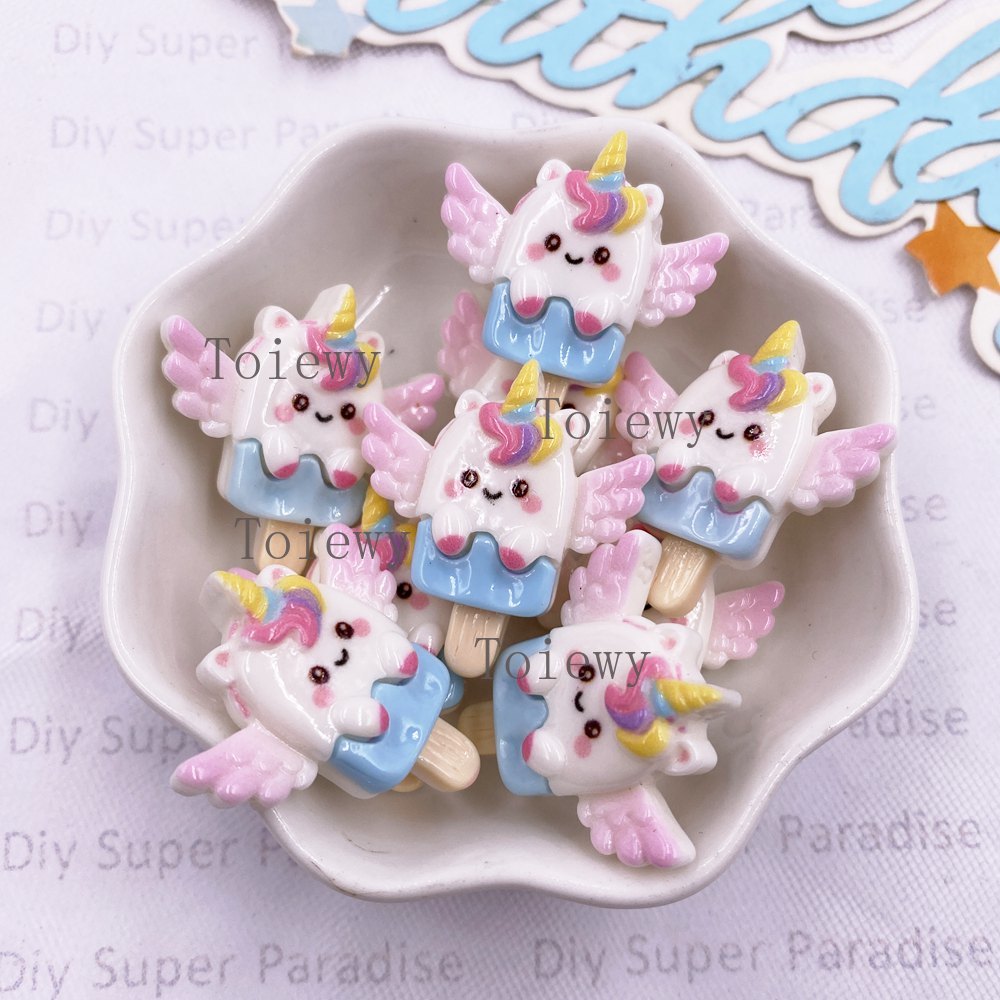 10pcs Resin Colorful Cartoon R - đánh giá và giá Christmas Craft Embellishment