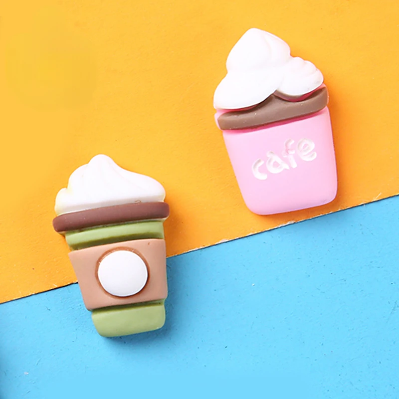 10pcs Cartoon Kawaii Resin Cof - đánh giá và giá Christmas Craft Embellishment