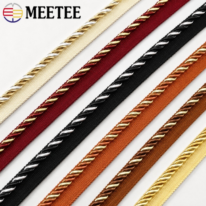 2/5/10/12M Meetee 6mm Two-Colo - đánh giá và giá Cord Trim Twisted