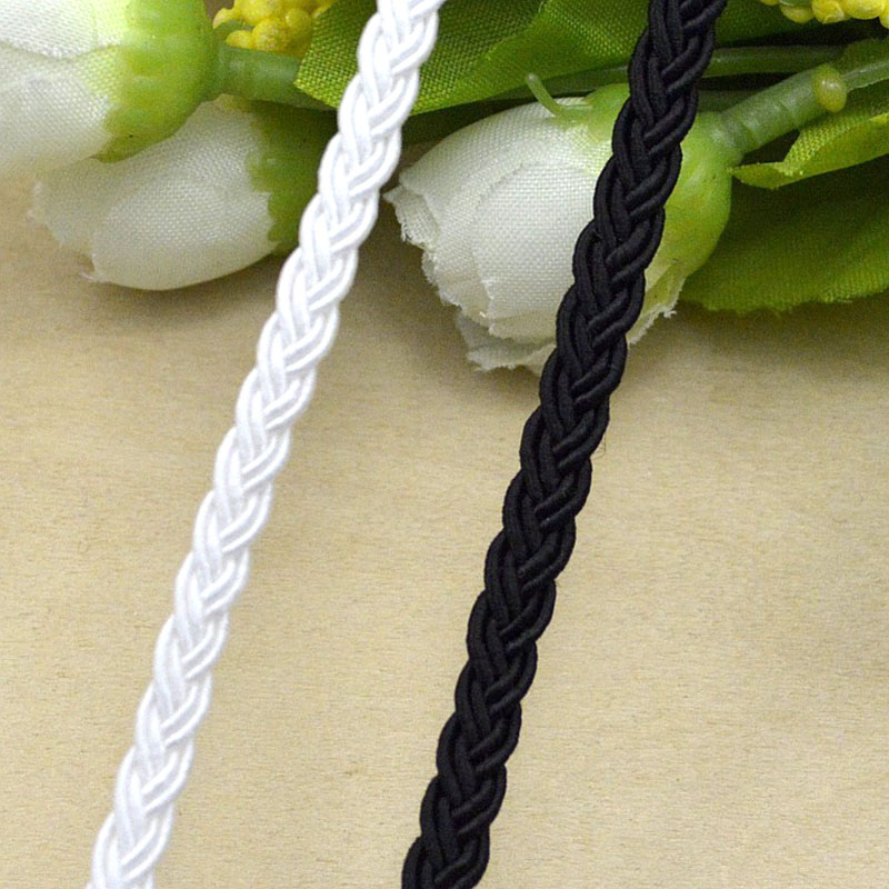 5m/16.4ft each pack Solid Whit - đánh giá và giá Cord Trim Twisted