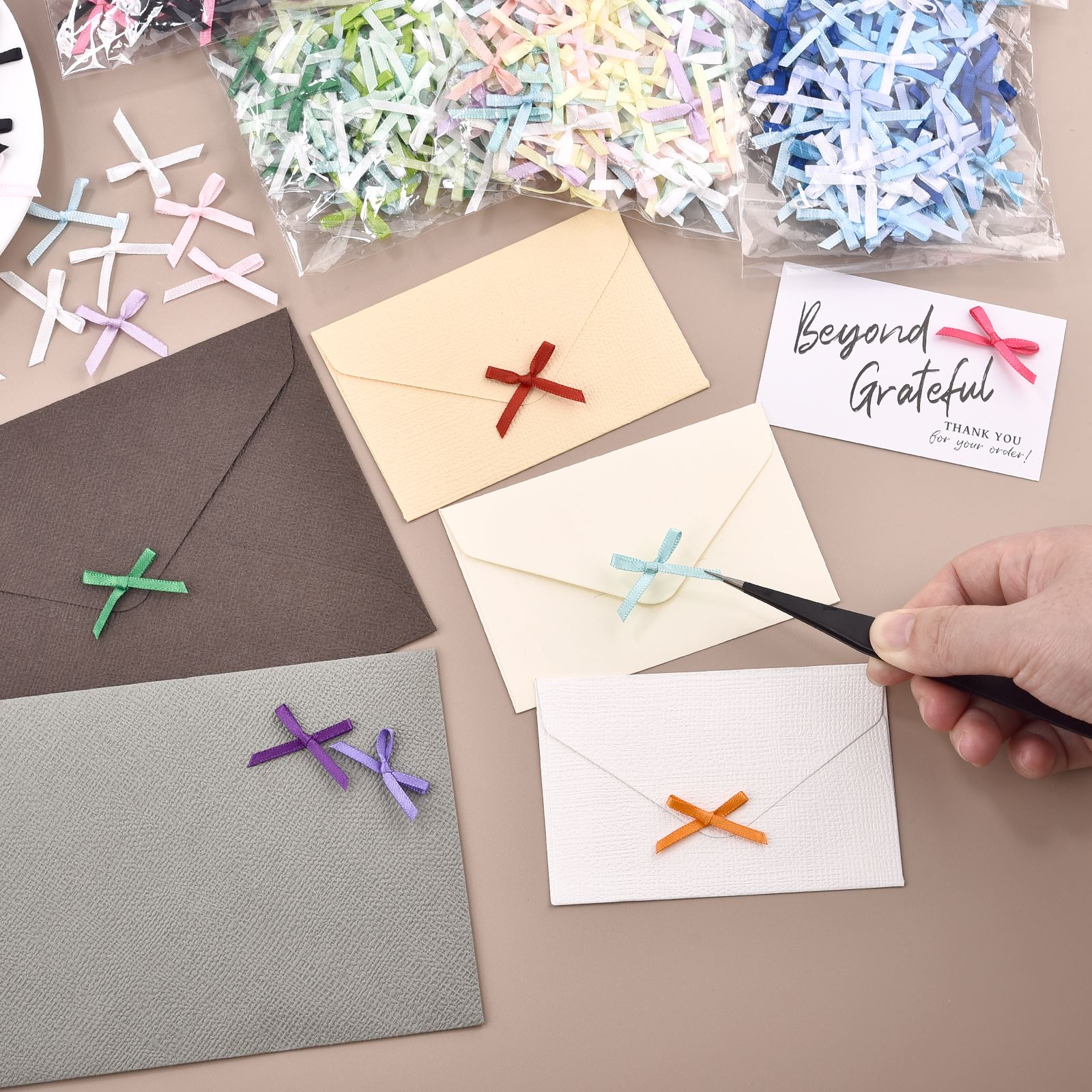 100Pcs 3mm Ribbons Mini Satin  - đánh giá và giá Christmas Craft Embellishment