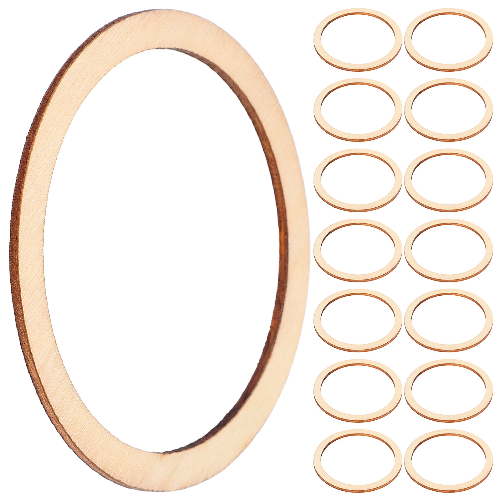50Pcs Wooden Circle Embellishm - đánh giá và giá Christmas Craft Embellishment