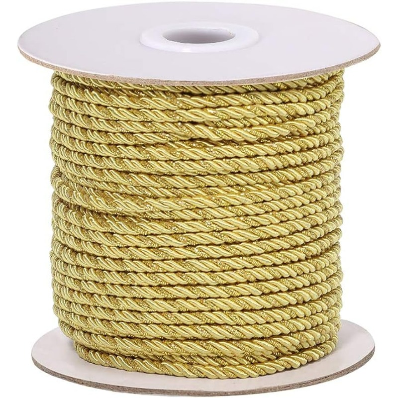 3mm / 35 Yards Metallic Twiste - đánh giá và giá Cord Trim Twisted