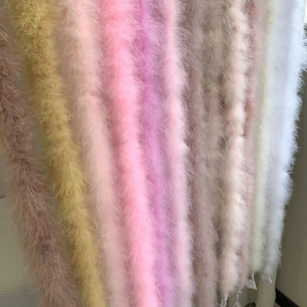 2 Meter Marabou Feather Boa Fa - đánh giá và giá Feather Trim Marabou