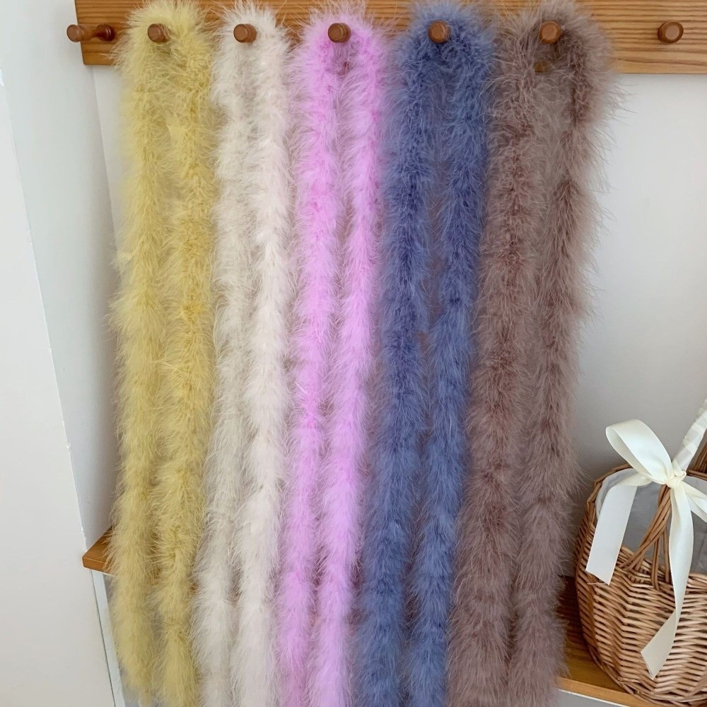 2 Meter Marabou Feather Boa Fa - đánh giá và giá Feather Trim Marabou