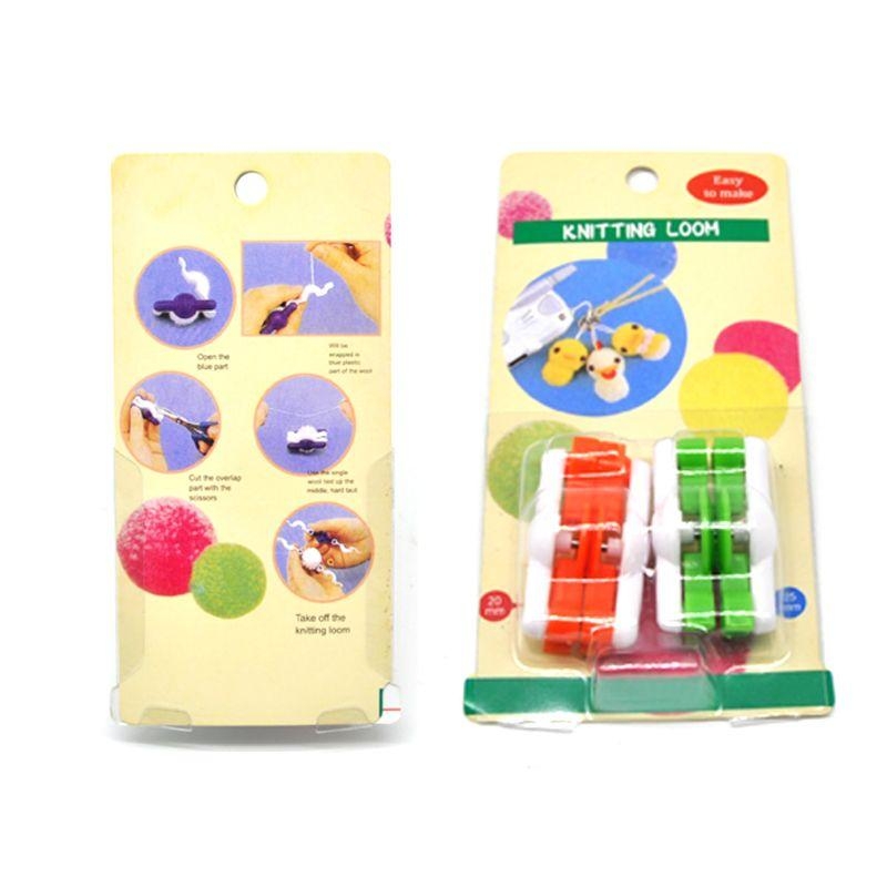 D8KF 2 Chiếc Pom-Pom Máy Làm L - đánh giá và giá Pom Pom Maker Tool