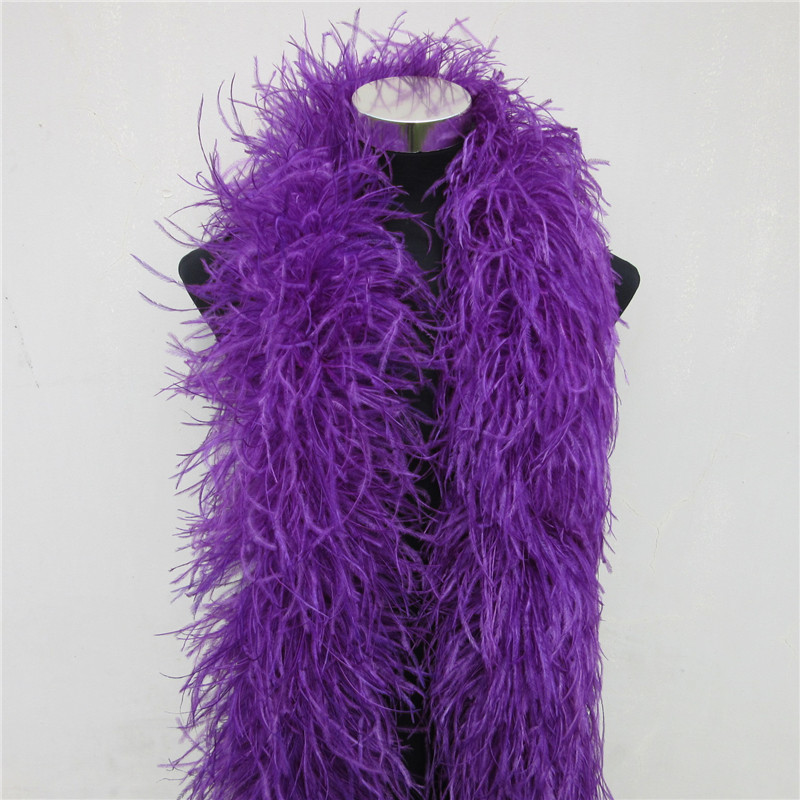 2 Mét 6 Lớp Trắng Tự Nhiên Lôn - đánh giá và giá Feather Trim Marabou
