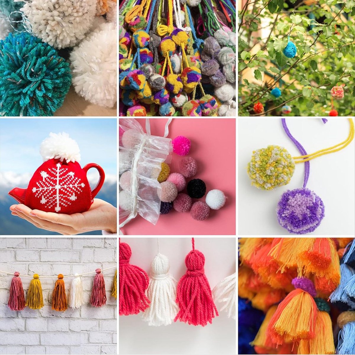 KSOL Pom Makers Set Tool Winde - đánh giá và giá Pom Pom Maker Tool