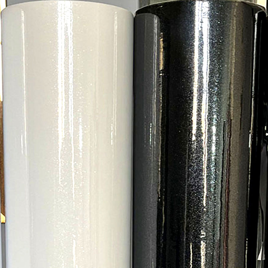 50cm*600cm High Glossy White G - đánh giá và giá Glitter Vinyl Roll