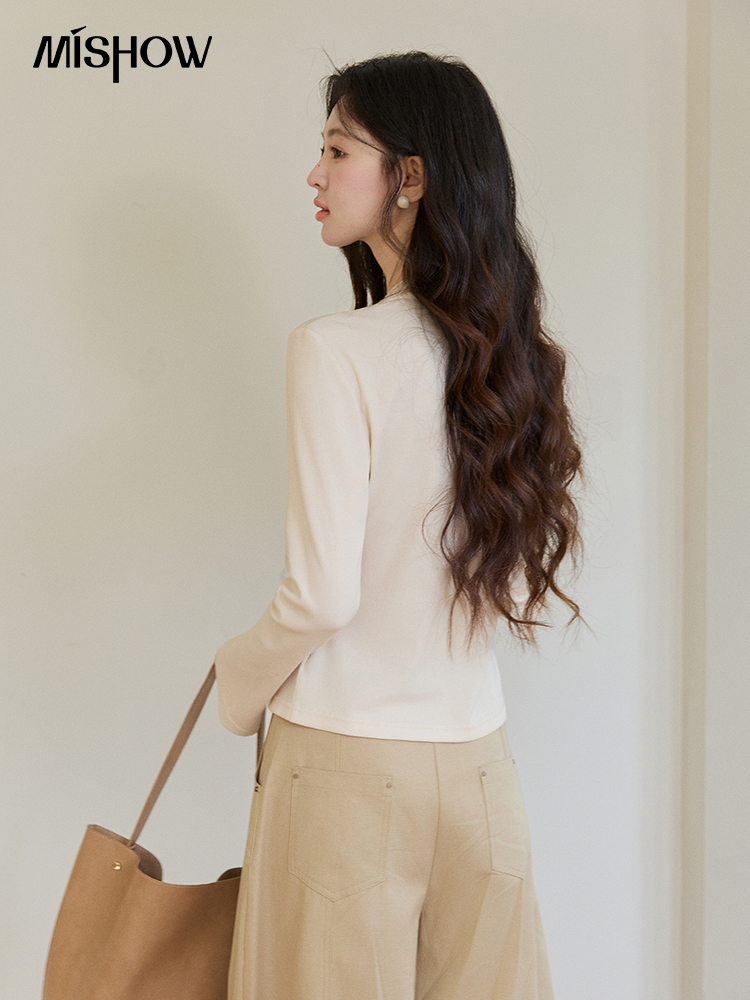 MISHOW Women's V-neck Splicing - đánh giá và giá Lace Ribbon Trim