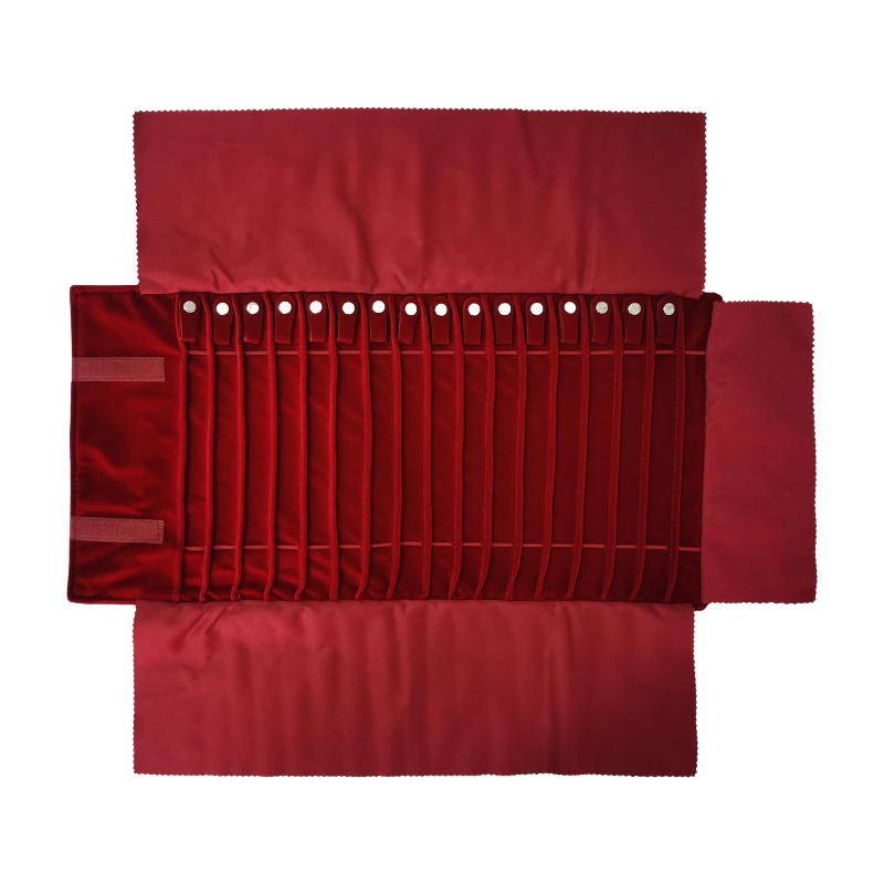 Travel Jewelry Organizer Case  - đánh giá và giá Velvet Ribbon Roll