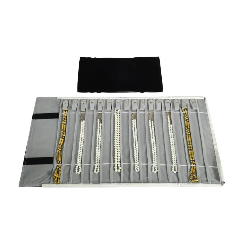 Travel Jewelry Organizer Case  - đánh giá và giá Velvet Ribbon Roll