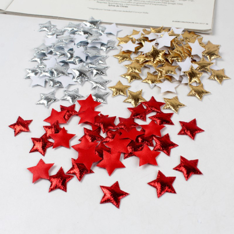 100Pcs Gold/Silver Stars For C - đánh giá và giá Christmas Craft Embellishment